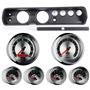 64 Chevelle Black Dash Carrier w/ Auto Meter 5"  American Muscle Gauges