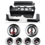 70-74 Mopar E-Body Black Dash Gauge Carrier w/ Auto Meter American Muscle Gauges
