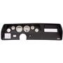 70-72 Chevelle SS Black Dash Carrier w/Auto Meter Ultra Lite Electric Gauges
