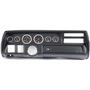70-72 Chevelle Sweep Black Dash Carrier w/Auto Meter Sport Comp Electric Gauges