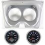 67 68 F Body Silver Dash Carrier w/Auto Meter 5" Cobalt Gauges