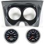 67 68 F Body Carbon Dash Carrier w/Auto Meter 5" Cobalt Gauges
