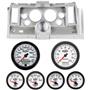 69 Camaro Silver Dash Carrier w/ Auto Meter Phantom II 5" Gauges