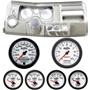 69 Chevelle Silver Dash Carrier w/ Auto Meter 5" Phantom II Gauges w/ Astro
