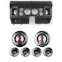 80-86 Ford Truck Black Dash Carrier w/ Auto Meter 3-3/8" American Muscle Gauges