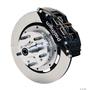 Wilwood 64-72 Chevelle A-Body Front Disc Brake Kit 12" Plain Rotor Black Caliper