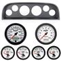 60-63 Chevy Truck Black Dash Carrier w/ Auto Meter Phantom II Gauges