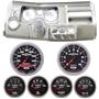 69 Chevelle Silver Dash Carrier w/ Auto Meter 5" Sport Comp II Gauges w/ Astro