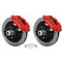 Wilwood 68-74 Nova X-Body Front Disc Big Brake Kit Drilled 12" w/ Flex Hoses