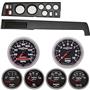 68-70 Mopar B Body Black Dash Carrier w/ Auto Meter Sport Comp II Gauges