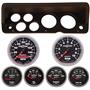 70-76 Mopar A Body Black Dash Carrier w/ Auto Meter Sport Comp II Gauges