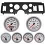 79-86 Mustang Black Dash Carrier w/ Auto Meter Ultra Lite II Gauges