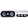 65 Nova Black Dash Carrier w/ Auto Meter C2 Gauges