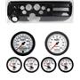 68 Chevelle Carbon Dash Carrier w/ Auto Meter 3-3/8" Phantom II Gauges