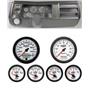 69 Chevelle Silver Dash Carrier w/ Auto Meter 3-3/8" Phantom II Gauges