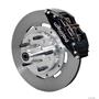 Wilwood Mopar B & E Body Front Disc Big Brake Kit 12" Plain Rotor Black Caliper