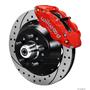 Wilwood 67-69 Camaro Firebird Front Disc Big Brake Kit 14" Drilled Rotor Red