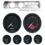 65 Chevelle Silver Dash Carrier w/ Auto Meter 5"  GT Gauges