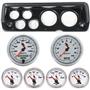 70-76 Mopar A Body Carbon Dash Carrier w/ Auto Meter C2 Gauges