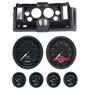 69 Camaro Black Dash Carrier w/ Auto Meter GT 5" Gauges