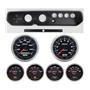 64 Chevelle Black Dash Carrier w/ Auto Meter 3-3/8" Cobalt Gauges