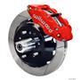 Wilwood Mopar B & E Body Front Disc Big Brake Kit 12.88" Plain Rotor Red Caliper