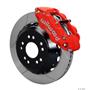 Wilwood 65-82 Corvette Front Disc Big Brake Kit 13.06" Plain Rotor Red Caliper