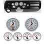68 Chevelle Black Dash Carrier w/ Auto Meter 3-3/8" C2 Gauges