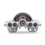 Dakota Digital 58-62 Chevy Corvette Analog Gauges Carbon Red VHX-58C-VET-C-R