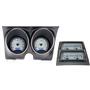 1968 Chevy Camaro w/ Console Gauges VHX System, Satin Alloy Style Face, Blue Display