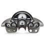 Dakota Digital 58-62 Chevy Corvette Analog Gauges Silver White VHX-58C-VET-S-W