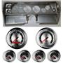 68 Nova Silver Dash Carrier w/ Auto Meter American Muscle Gauges