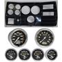 84-87 Chevy Truck Carbon Dash Carrier w/ Auto Meter Carbon Fiber 5" Gauges