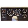 78-81 Chevy G Body Black Dash Carrier w/ Auto Meter Carbon Gauges