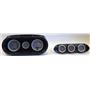 65 Nova Carbon Dash Carrier w/ Auto Meter Ultra Lite Electric Gauges