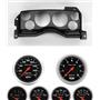 90-93 Mustang Black Dash Carrier w/ Auto Meter Sport Comp Electric Gauges
