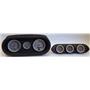 65 Nova Black Dash Carrier w/ Auto Meter Ultra Lite Electric Gauges