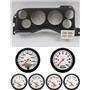 87-89 Mustang Black Dash Carrier w/ Auto Meter Phantom Electric Gauges