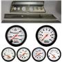 66 Chevelle Silver Dash Carrier w/ Auto Meter Phantom Mechanical Gauges