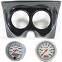 67 68 F Body Carbon Dash Carrier w/Auto Meter 5" Ultra Lite Electric Gauges