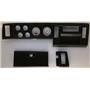82-86 S10 Pickup Black Dash Carrier w/ Auto Meter  Phantom Electric Gauges
