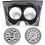 67 68 F Body Carbon Dash Carrier w/Auto Meter 5" Ultra Lite Mechanical Gauges