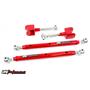 UMI 302717-R GM G-Body Rear Double Adjustable Upper and Lower Control Arms Red
