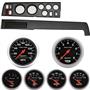 68-70 Mopar B Body Black Dash Carrier w/ Auto Meter Sport Comp Electric Gauges