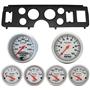 79-86 Mustang Black Dash Carrier w/ Auto Meter Ultra Lite Electric Gauges