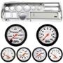 70-72 Chevelle Sweep Silver Dash Carrier w/Auto Meter Phantom Mechanical Gauges