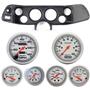 70-78 Camaro Black Dash Carrier w/Auto Meter Ultra Lite Mechanical Gauges