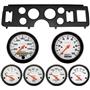 79-86 Mustang Black Dash Carrier w/ Auto Meter Phantom Electric Gauges