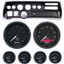 70-72 Chevelle SS Black Dash Carrier w/ Auto Meter GT Gauges