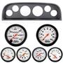 60-63 Chevy Truck Black Dash Carrier w/Auto Meter Phantom Mechanical Gauges
